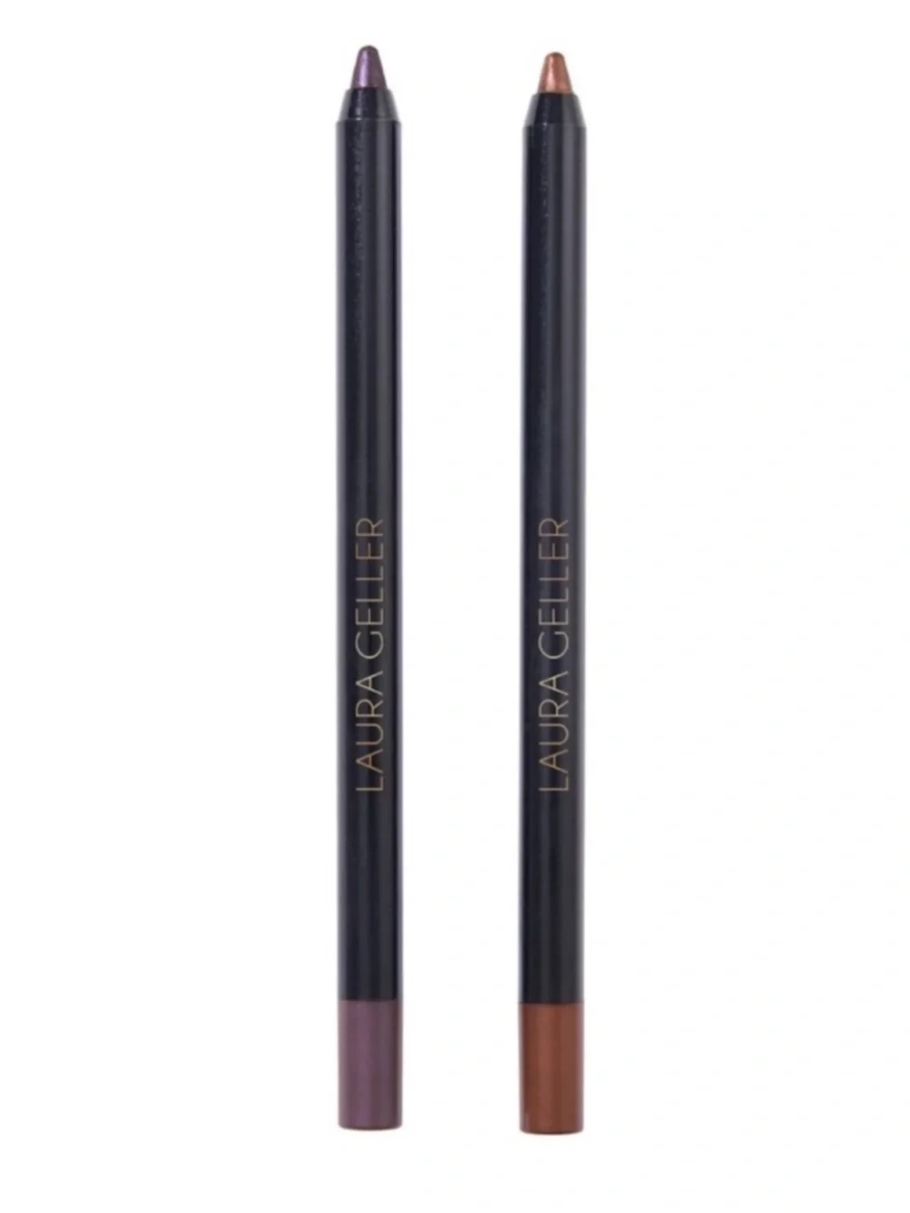 Laura Geller StyleEYES Liner Duo in Royal Plum & Warm Cocoa NEW! FULL SIZE!